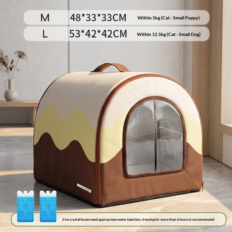 Cama Refrigerante Portátil Snoutly para Cães - Uso All-Season