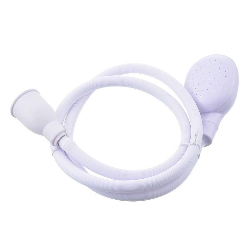 Chuveiro portátil de ligação rápida para banho de cães e gatos, em fundo branco