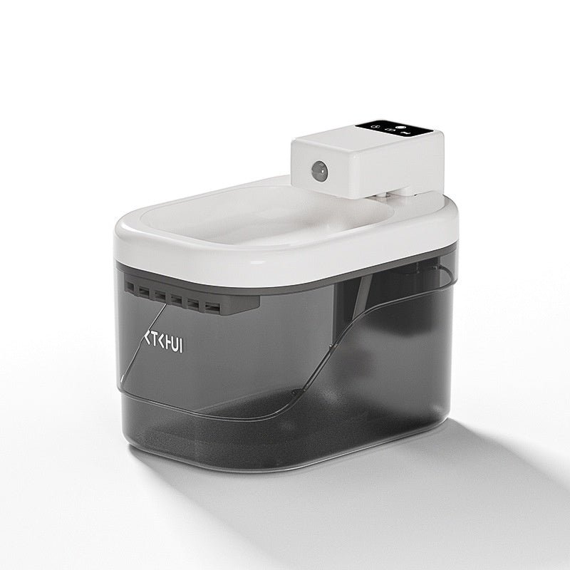 Bebedouro automático para gatos com sensor de movimento e sistema de filtragem silenciosa