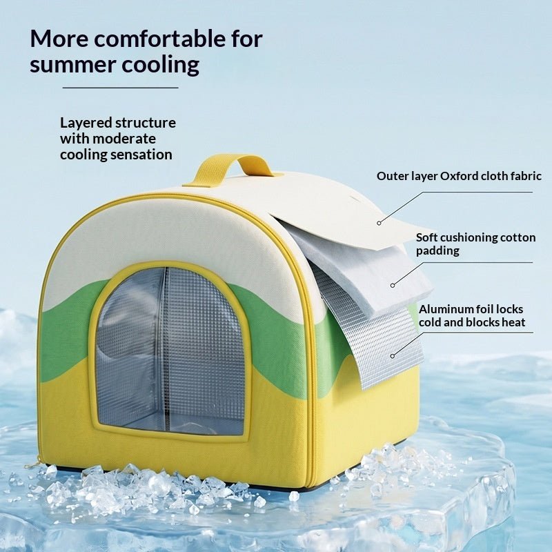 Cama Refrigerante Portátil Snoutly para Cães - Uso All-Season