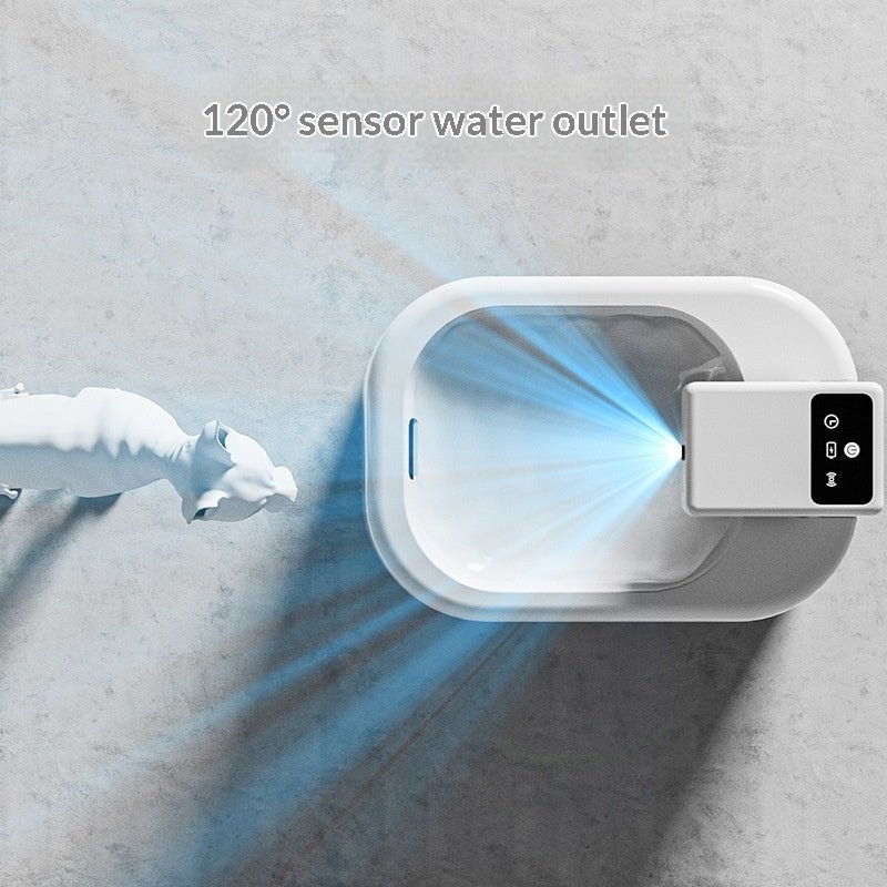 Bebedouro automático para gatos com sensor de movimento e sistema de filtragem silenciosa