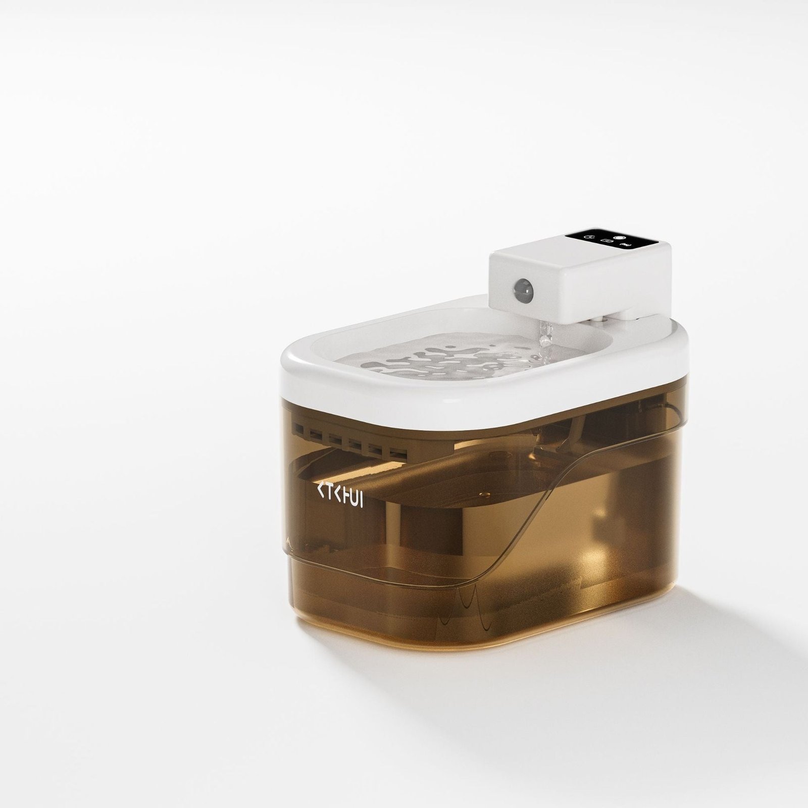 Bebedouro automático para gatos com sensor de movimento e sistema de filtragem silenciosa