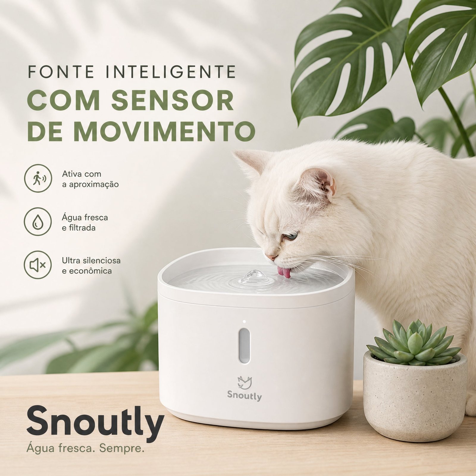 Bebedouro Snoutly – Visual para Redes Sociais