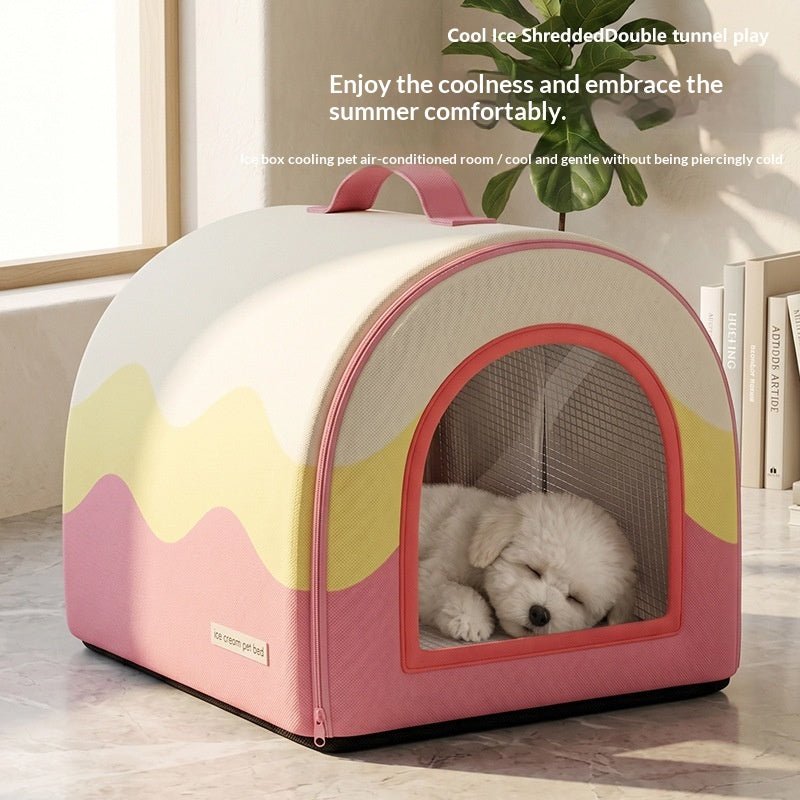 Cama Refrigerante Portátil Snoutly para Cães - Uso All-Season
